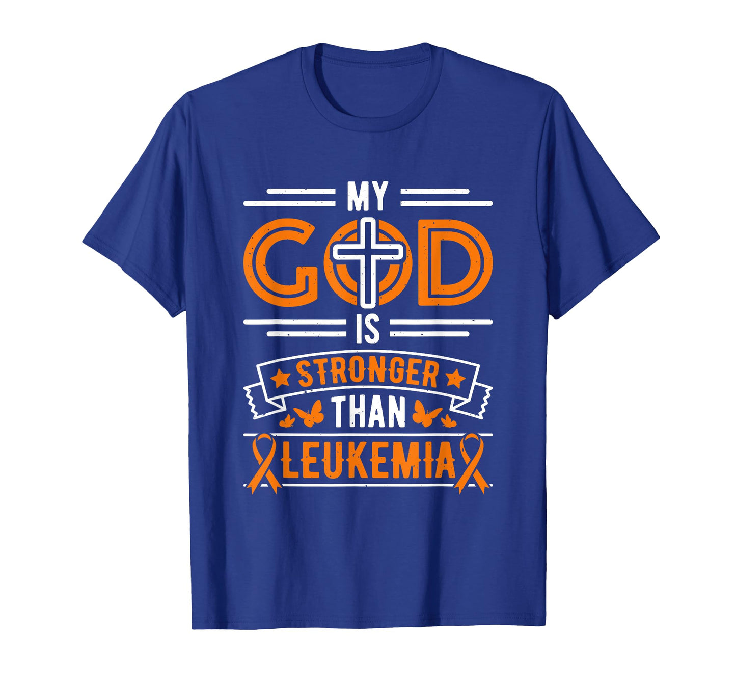 My God is Stronger Than Leukemia Survivor T-Shirt