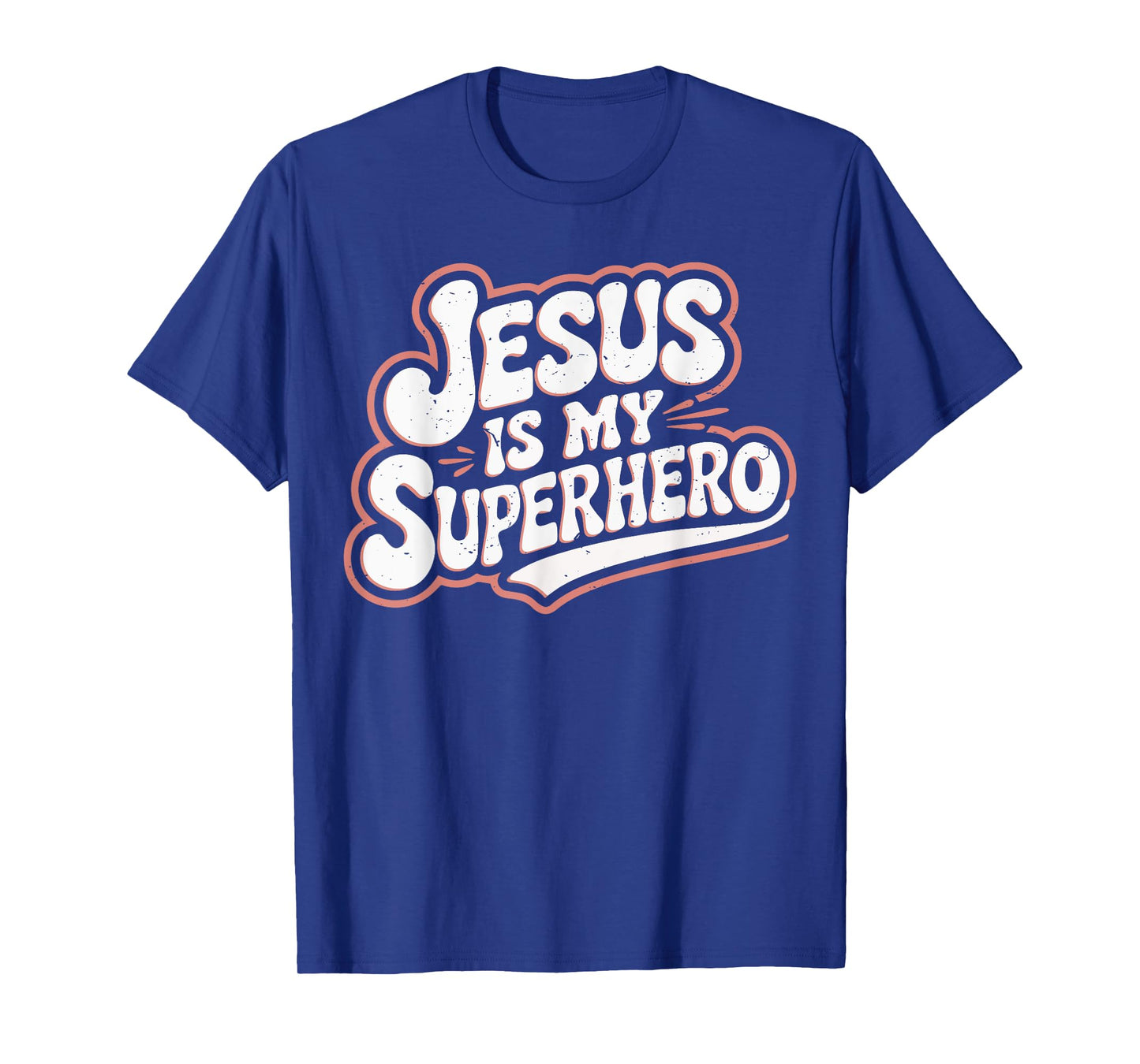 Girls Jesus Is My Superhero Christian Toddler Sister God Mom T-Shirt