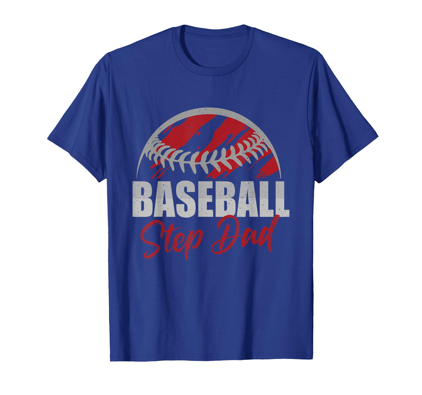 Baseball Step Dad Life Gifts For Father's Day Dad Grandpa T-Shirt