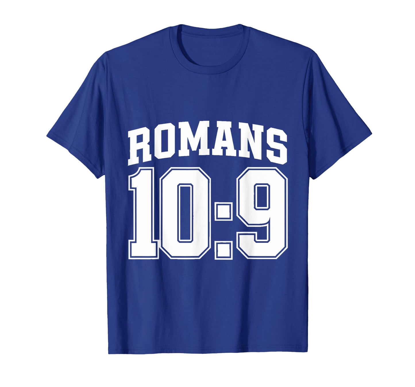 Romans 10:9 Sports Jersey Christian Motivation Apparel T-Shirt