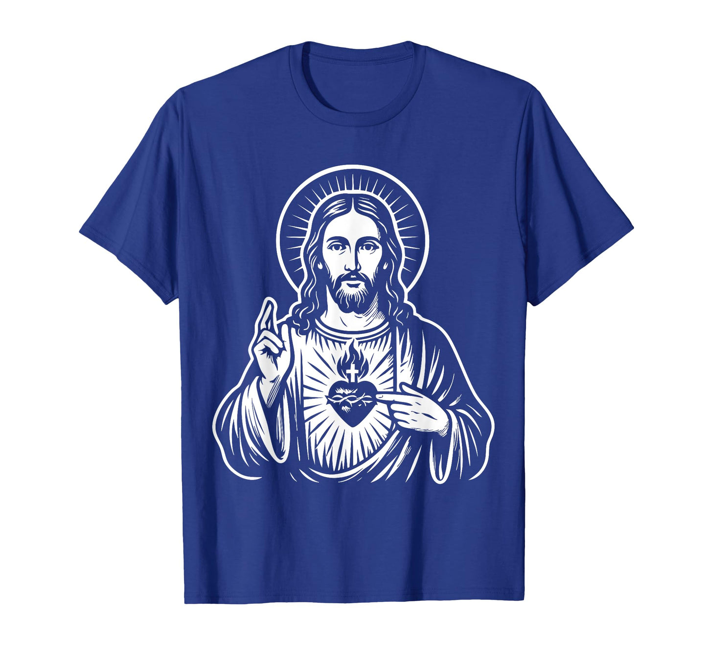 Sacred Heart of Jesus Christ Catholic Art T-Shirt