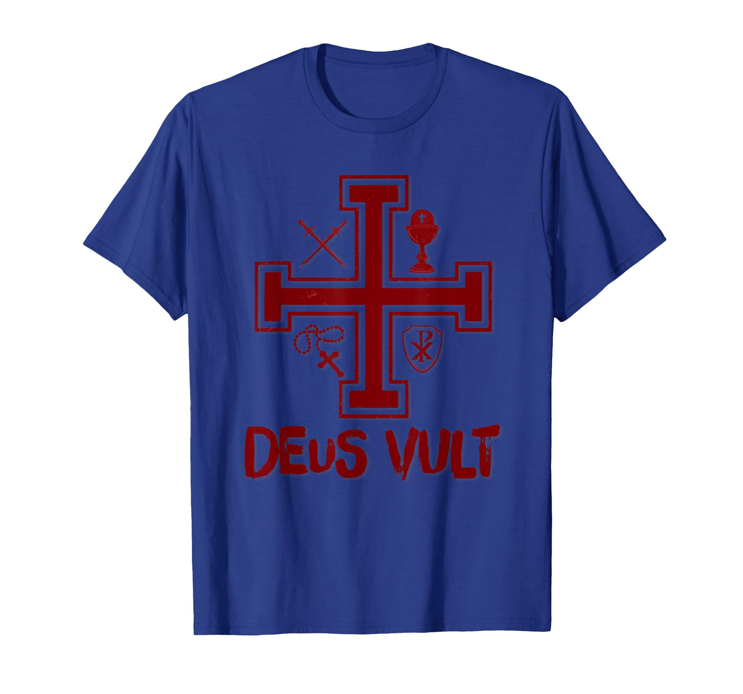 Catholic Knight Templar Crusader Cross T-Shirt