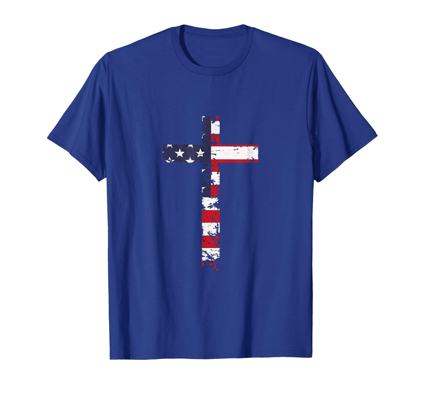USA Flag Cross T-Shirt