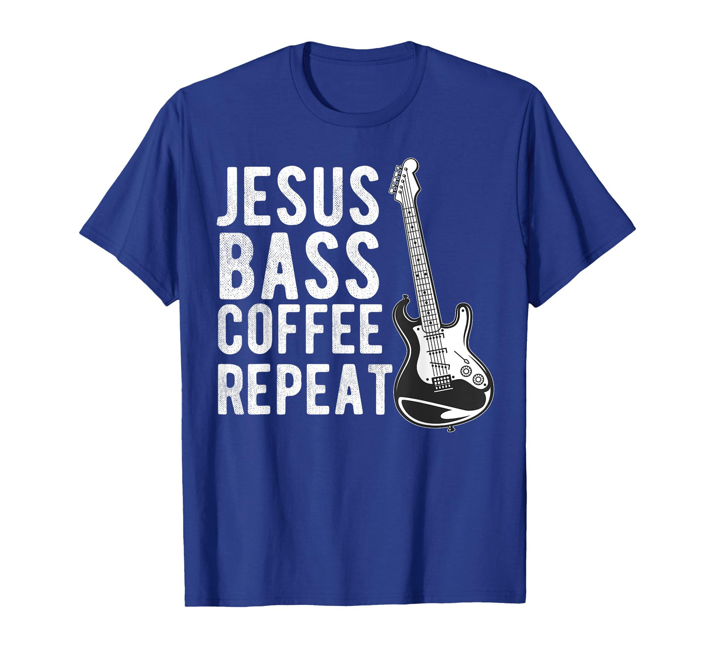 Christian Bass Guitar Player Worship Jesus Bassist Music T-Shirt