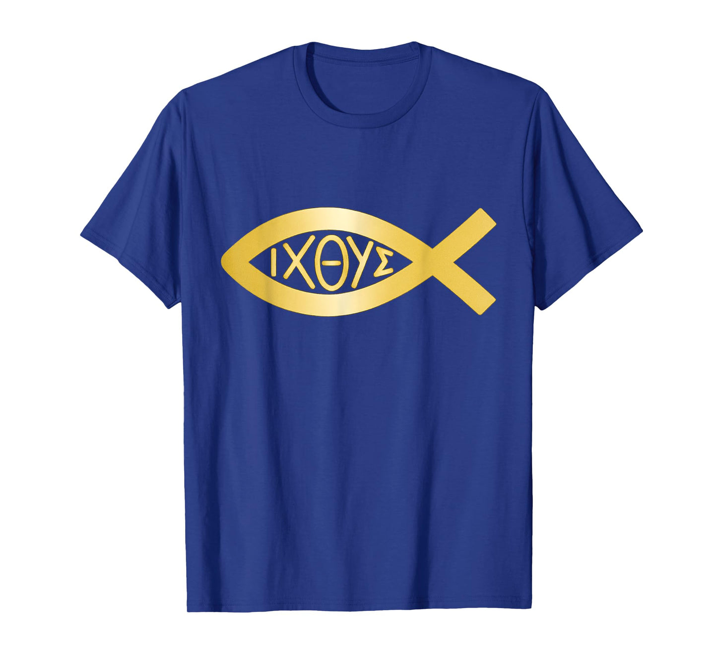 Christian Ichthys Ichthus Symbol - Jesus Fish T-Shirt
