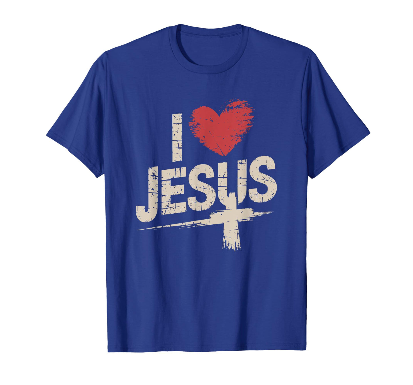 I Love Jesus, Christian Believer and God Christianity T-Shirt