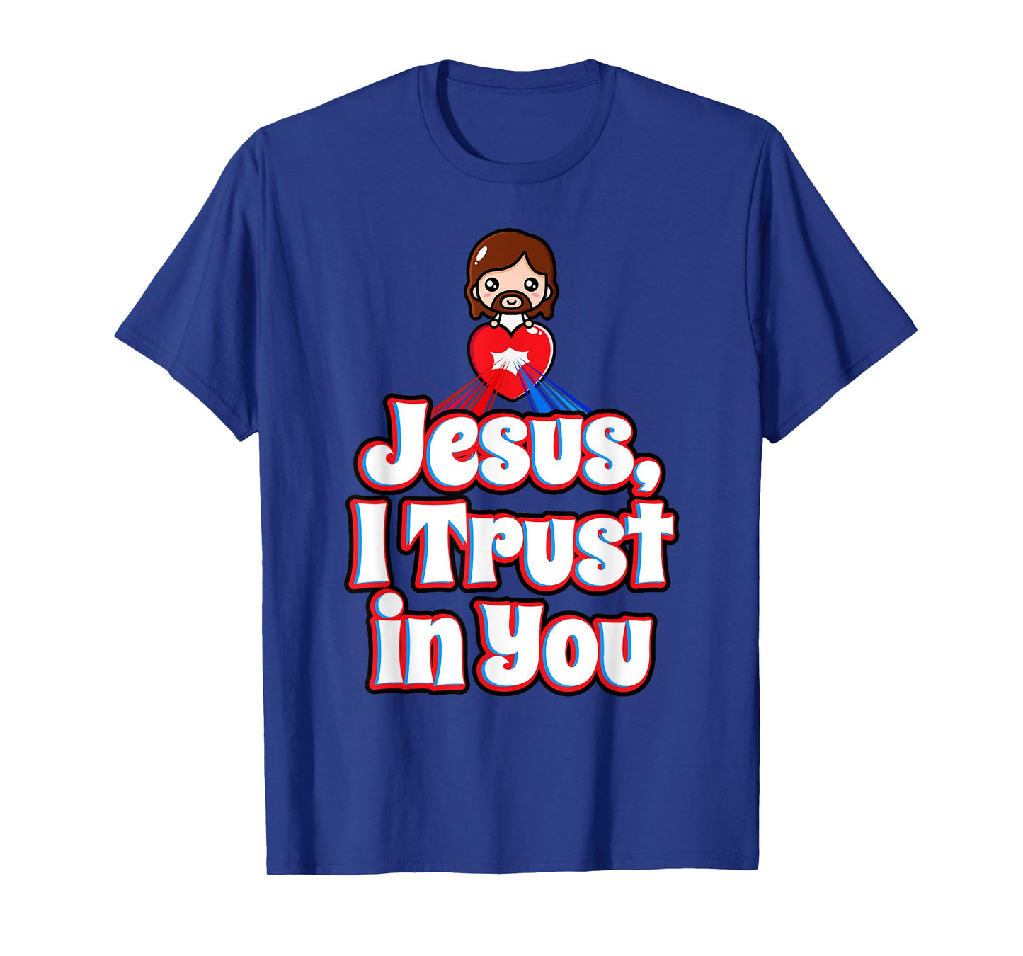 Divine Mercy for Kids Jesus I Trust in You St Faustina Cute T-Shirt