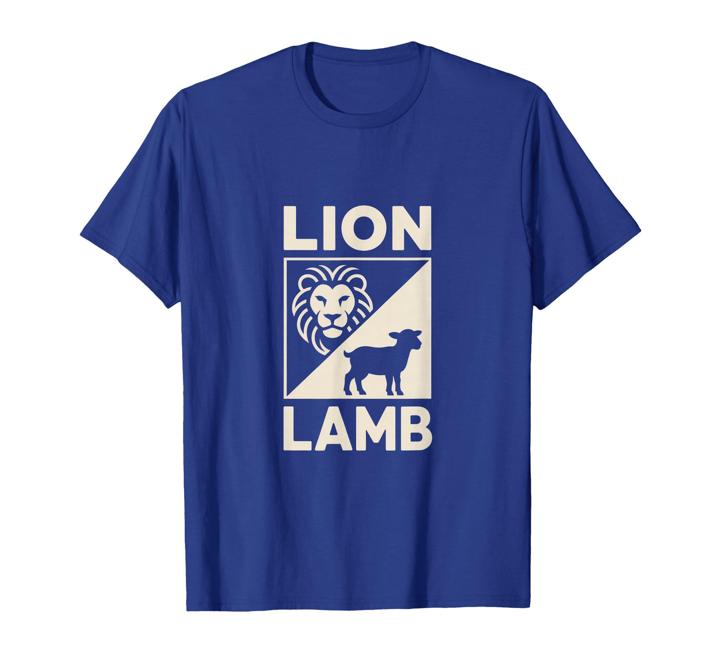 Christian Lion Lamb Jesus Faith Worship Gospel T-Shirt