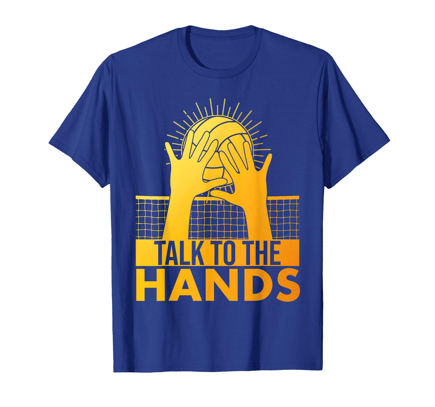 Funny Volleyball Art For Men Women Blocker Volleyball Player T-Shirt