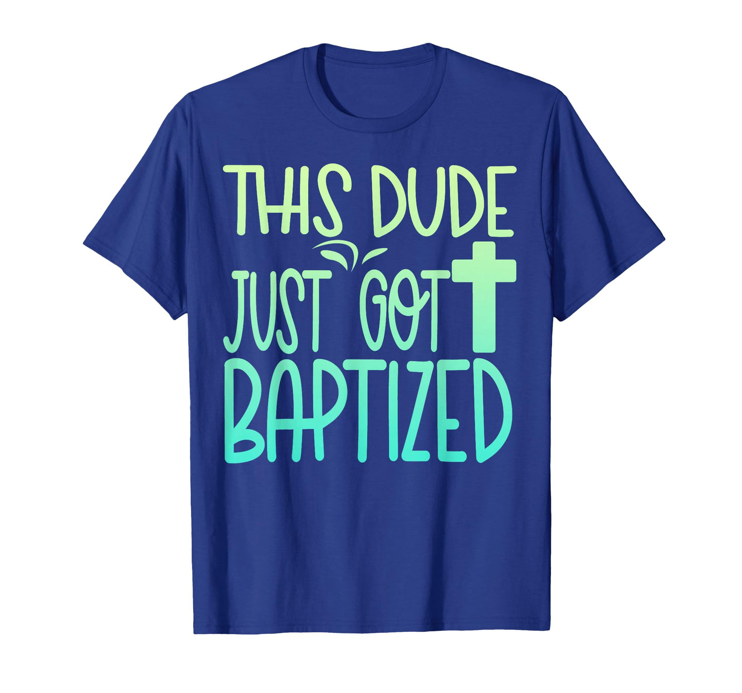 Baptism Kids Boy Dude Baptized Christian 2025 I Decided T-Shirt
