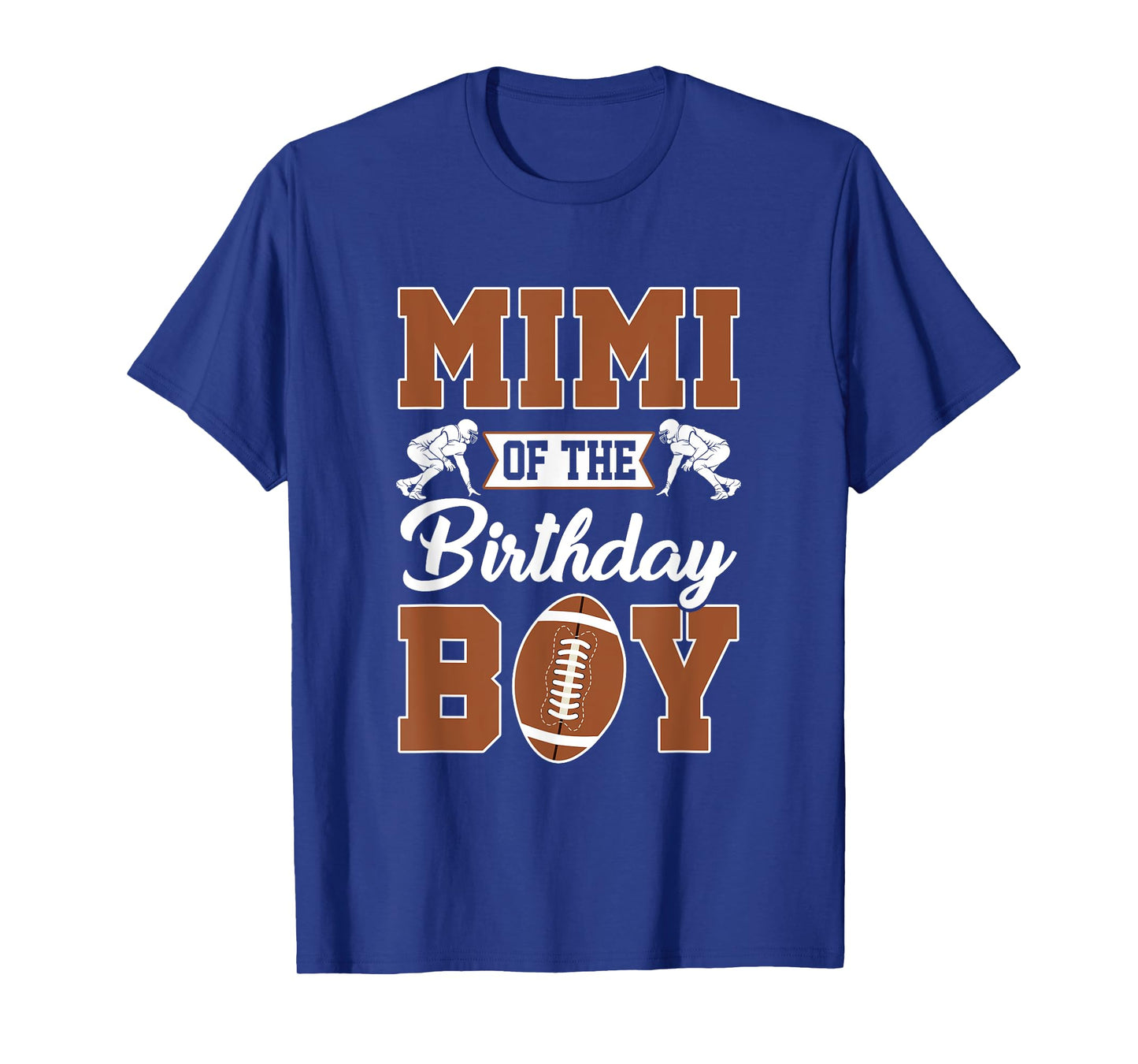 Mimi Of The Birthday Boy Football Party Family Matching T-Shirt
