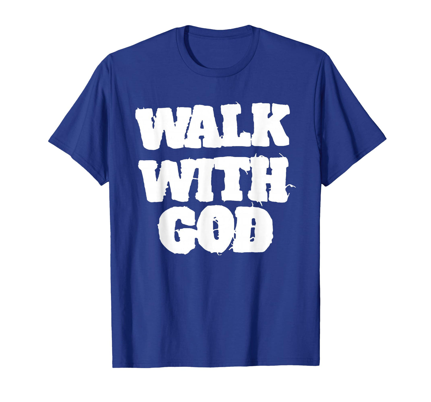 Walk with Jesus God Christian Men Women Saying Quote Funny T-Shirt