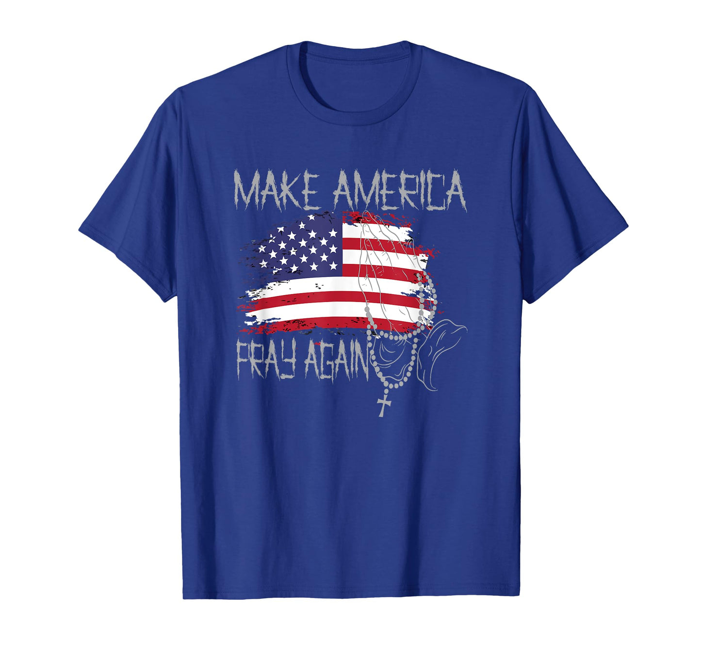 Patriotic Faith Tshirt Christian Make America Pray Again T-Shirt