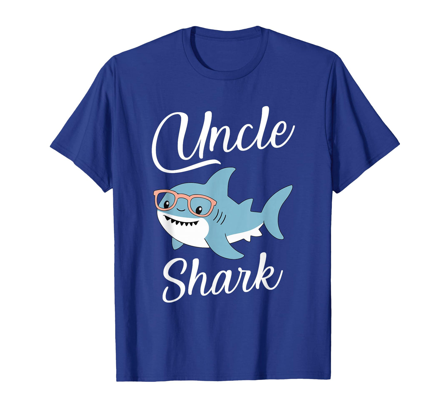 Uncle Shark Funny Matching Family Grandpa T-Shirt