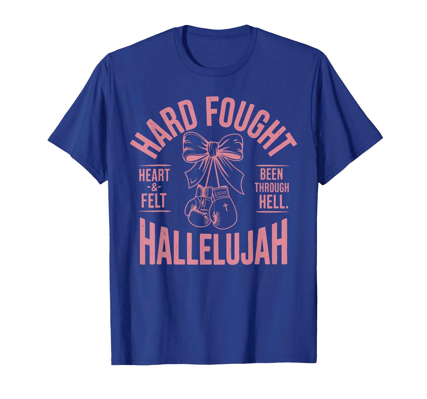 Brandon Hard Fought Hallelujah Praise Jesus T-Shirt