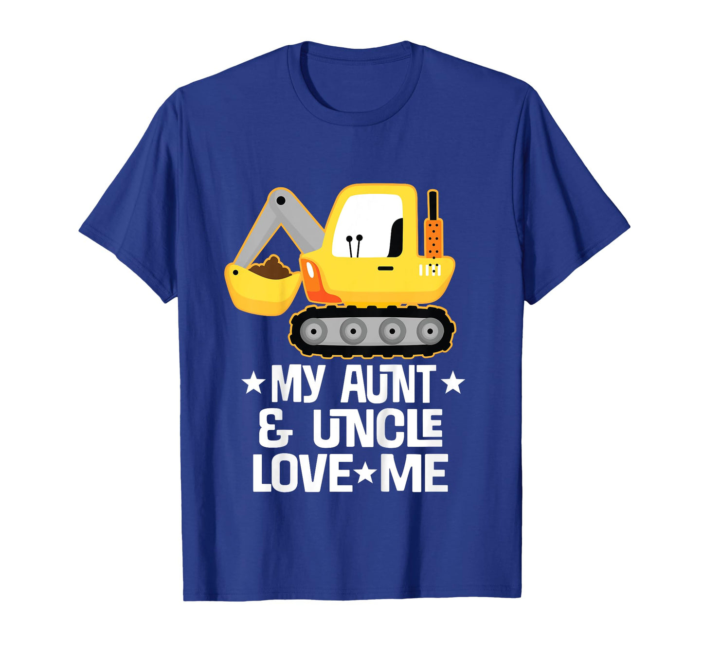 My Aunt And Uncle Love Me Construction Truck T-Shirt
