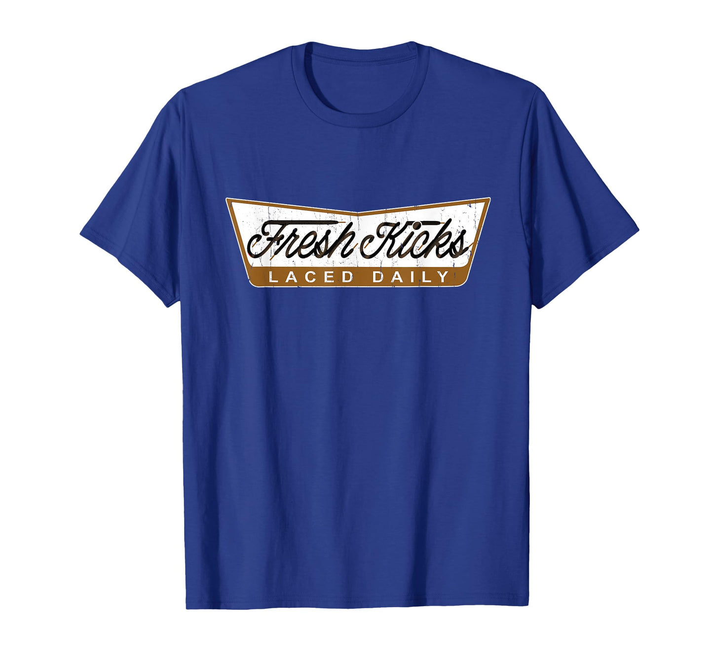 Brown Fresh Kicks Brown Color Graphic T-Shirt