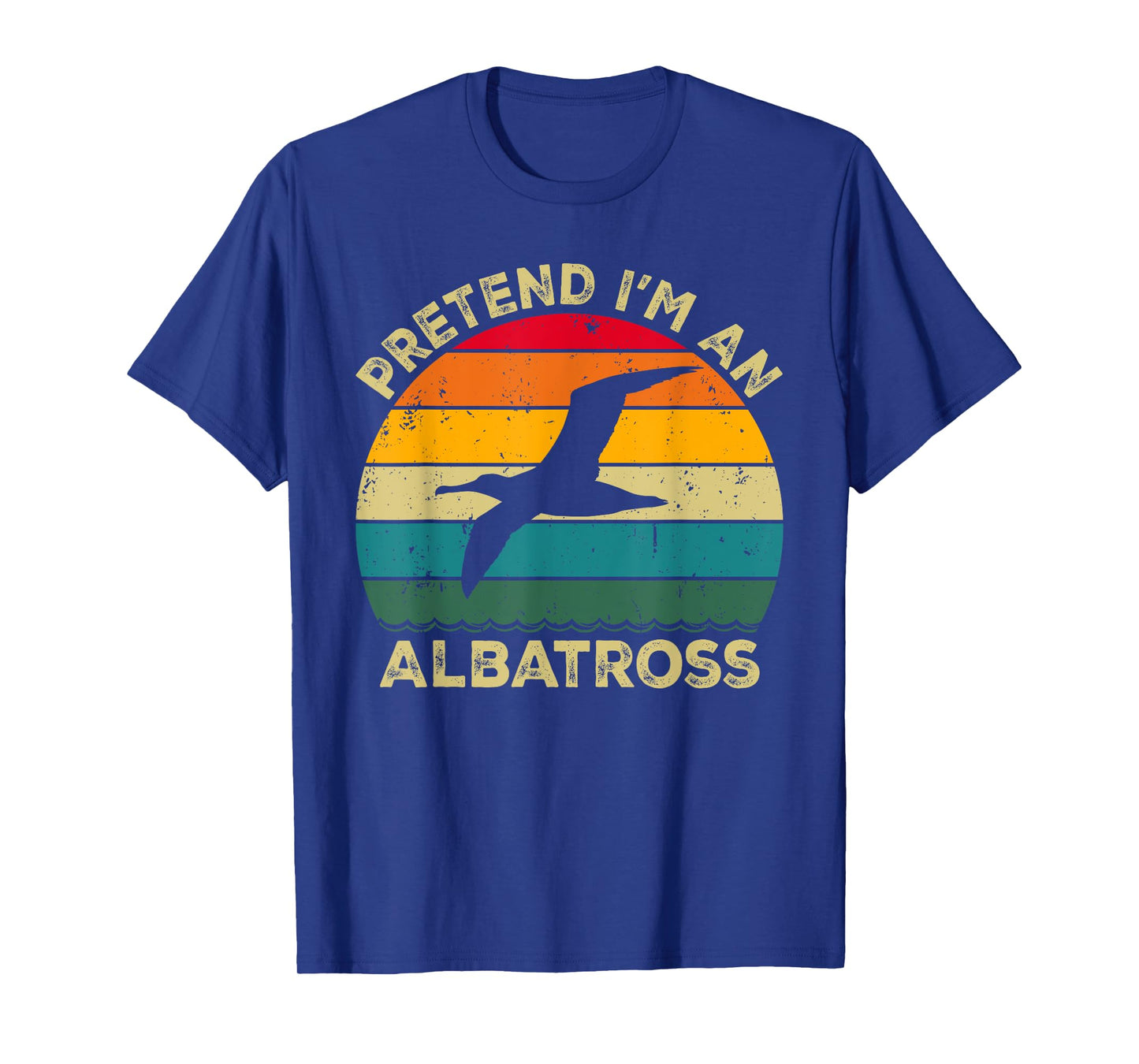 Pretend I'm an Albatross Lazy Halloween Costume T-Shirt
