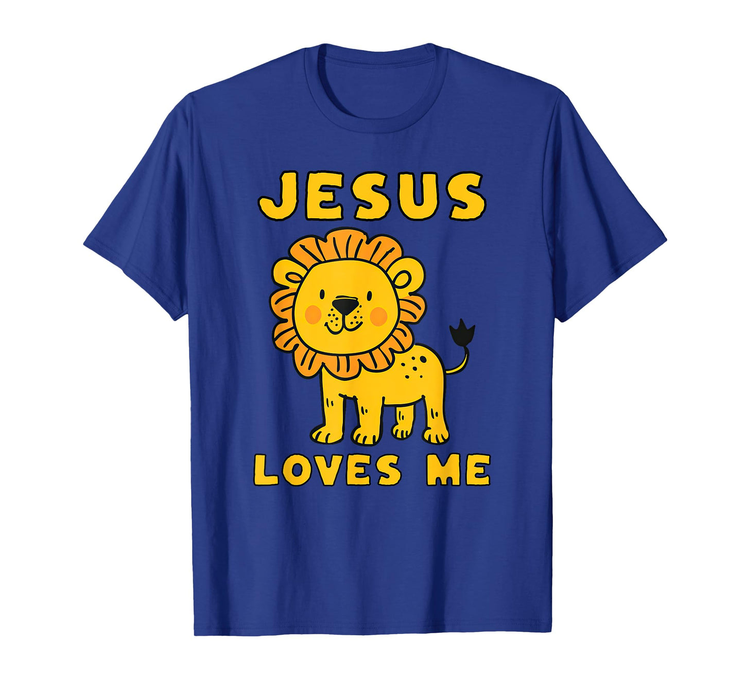 Jesus Loves Me Cute Lion Christian T-Shirt