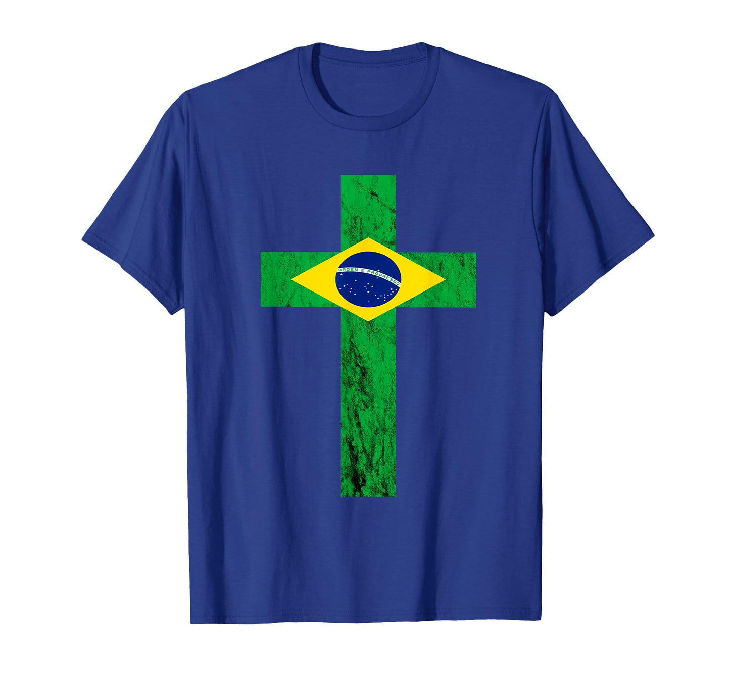 Brazil Jesus Christ Cross Brazilian Faith Christians T-Shirt