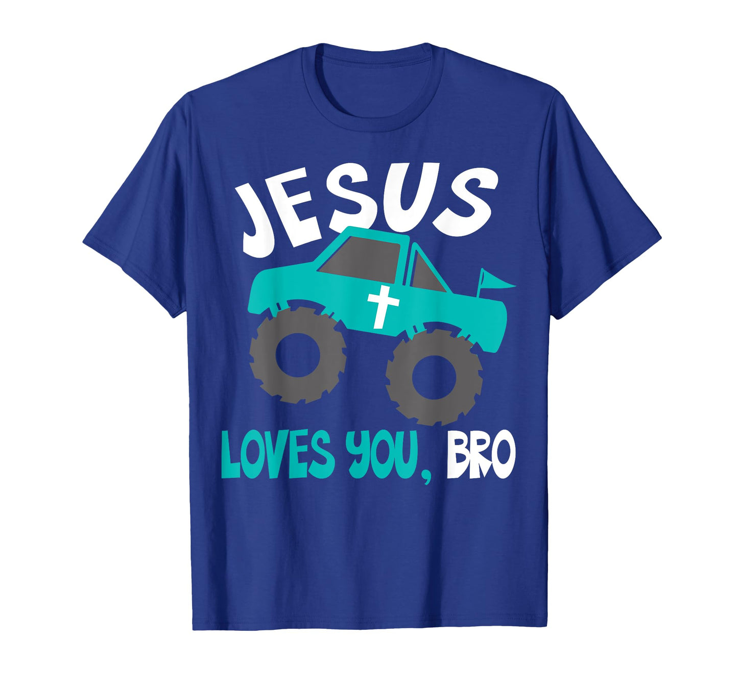 Toddler Jesus Loves You Bro Funny Christian Kids Boy God Son T-Shirt