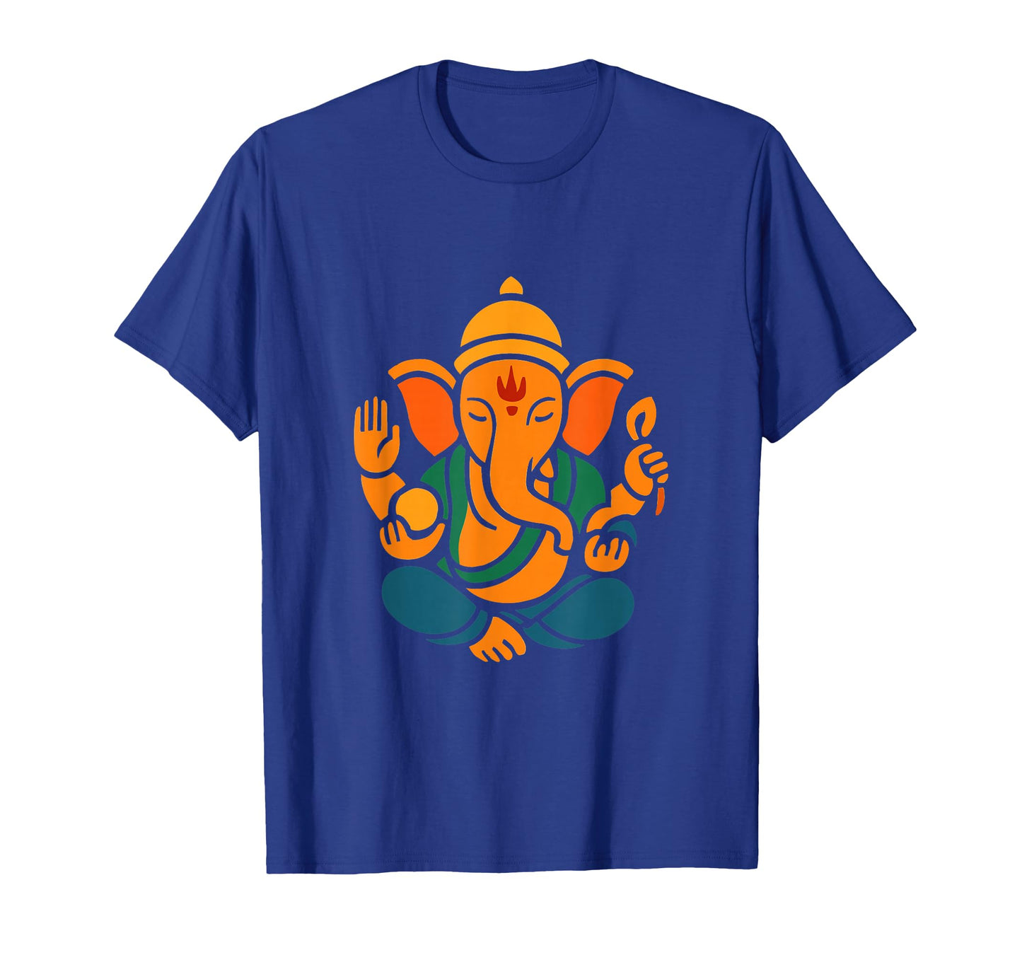 Ganesh Symbol Yoga Hindu Elephant God Ganesha Puja T-Shirt