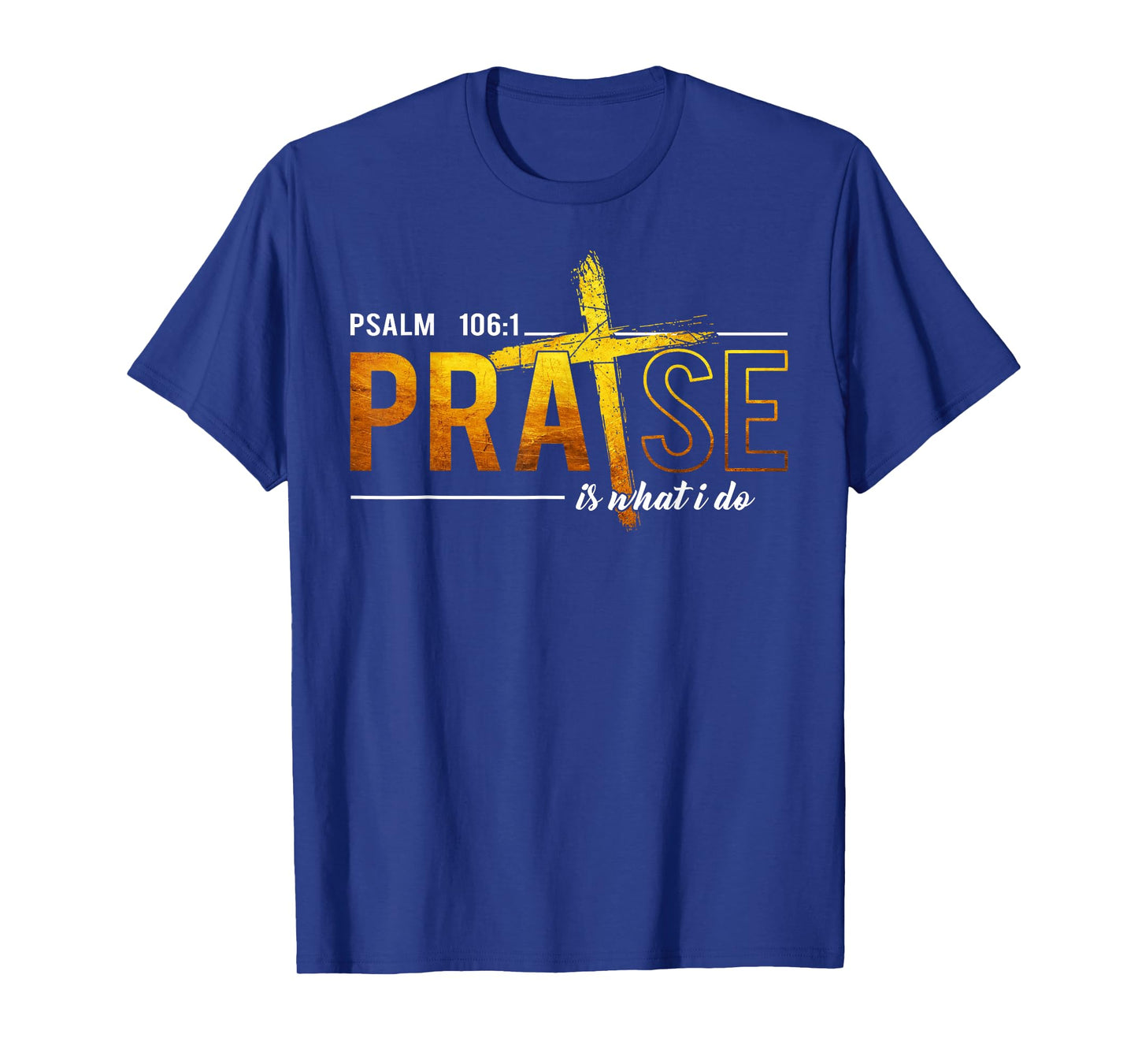 Psalm 100:1 Praise Is What I do Worship Christian T-Shirt