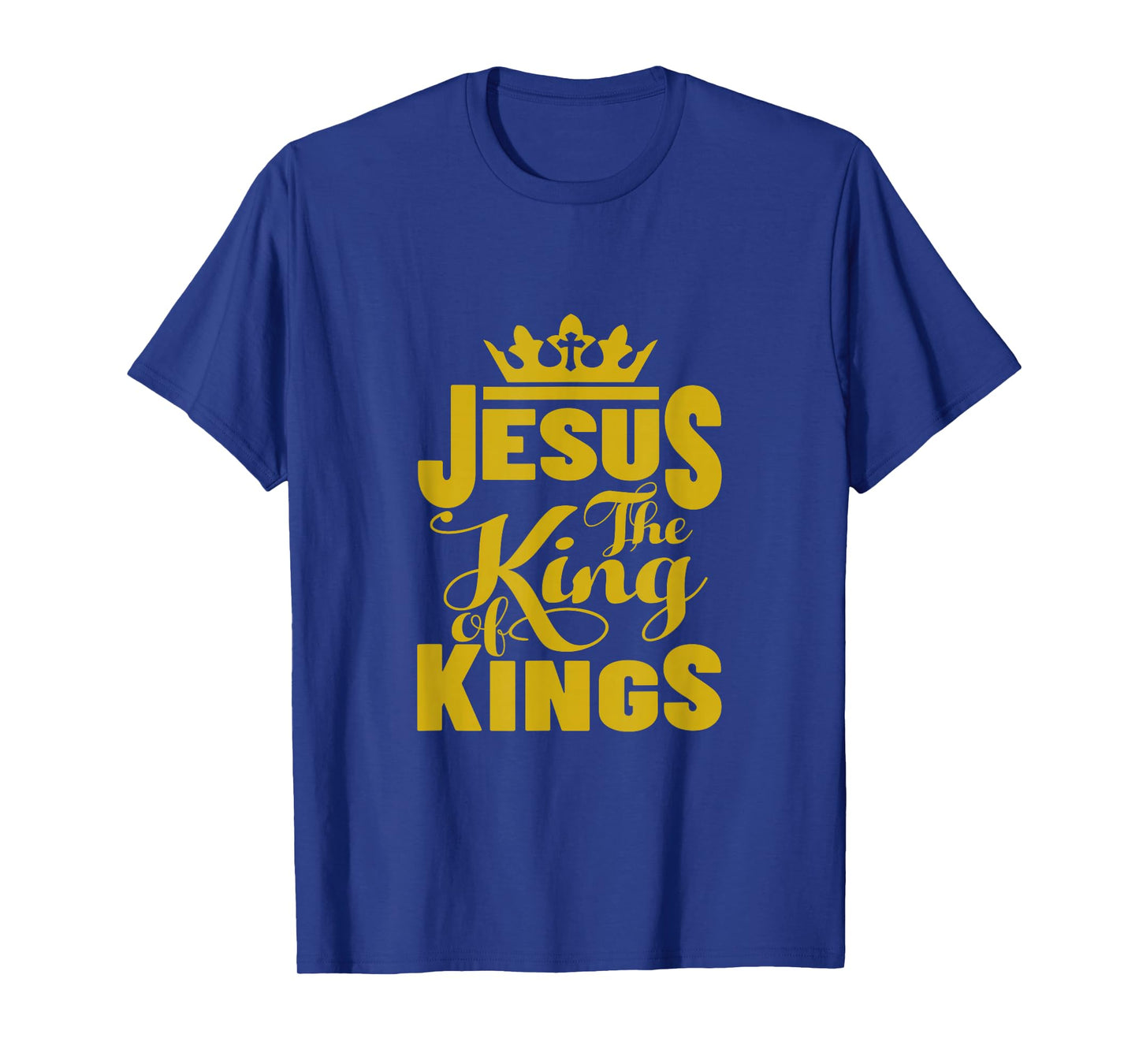 Jesus is My King – Bold Faith and Strength Design T-Shirt