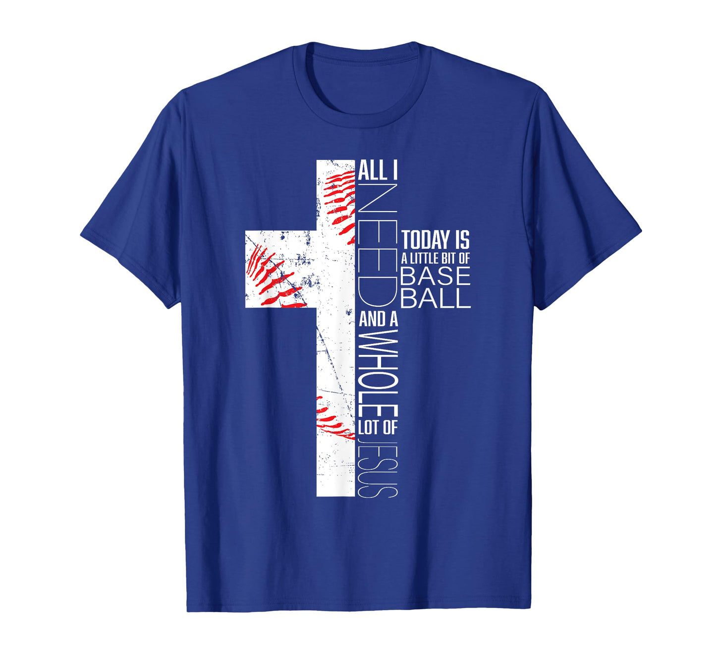 Funny Baseball Jesus Sayings Christian Cross Graphic Print T-Shirt