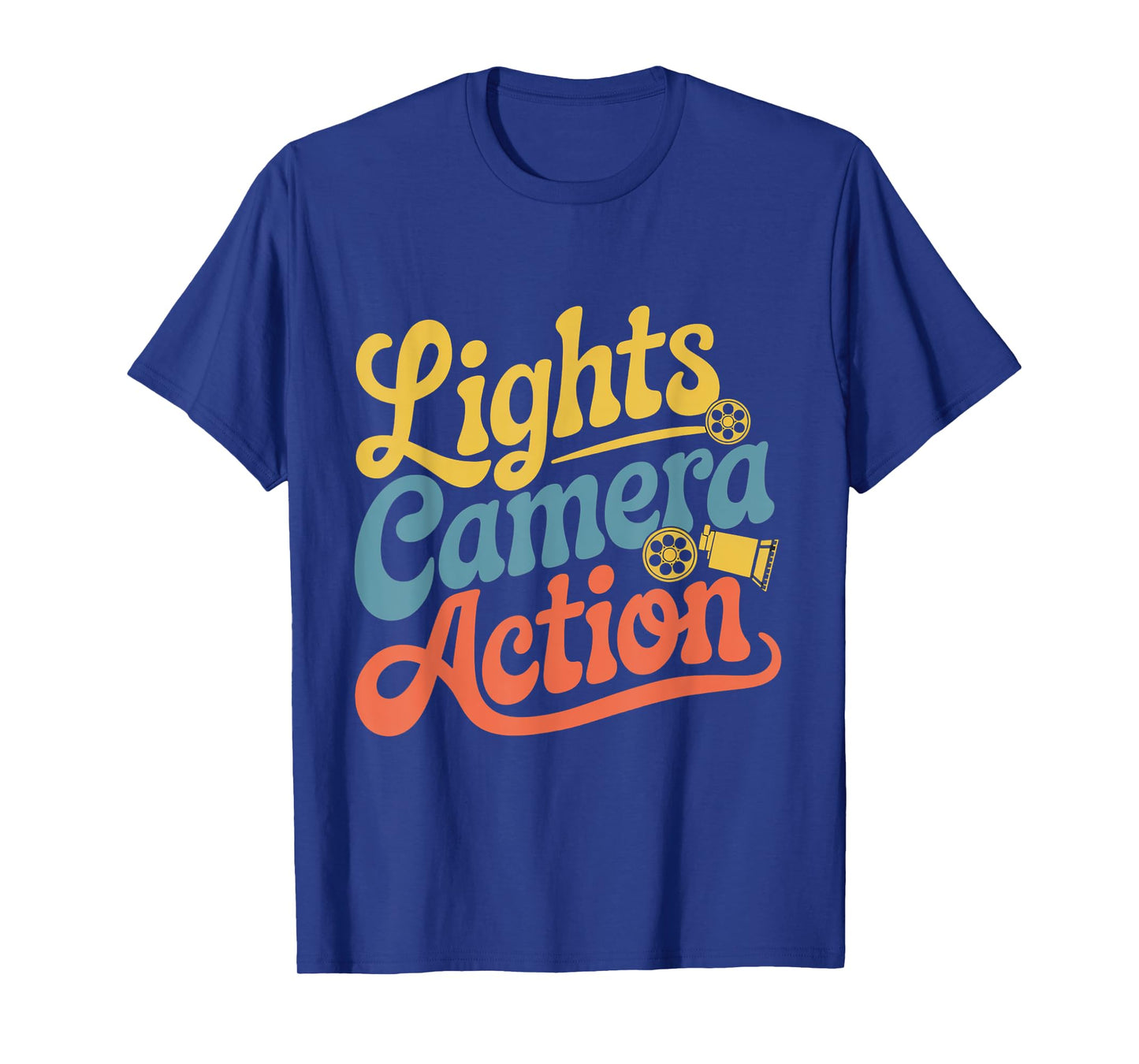 Director Film Crew Lights Camera Action Video Producer Quote T-Shirt