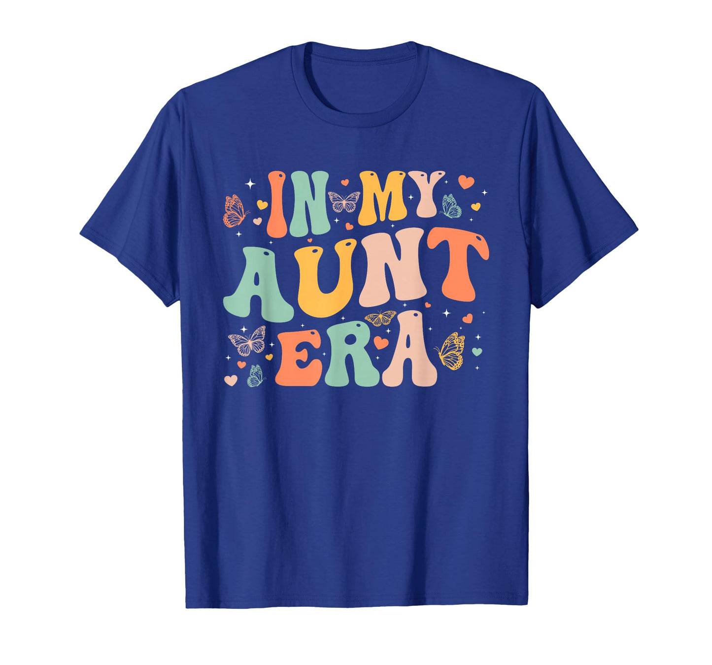 Retro Groovy In My Aunt Era Mother's Day Gifts Women T-Shirt