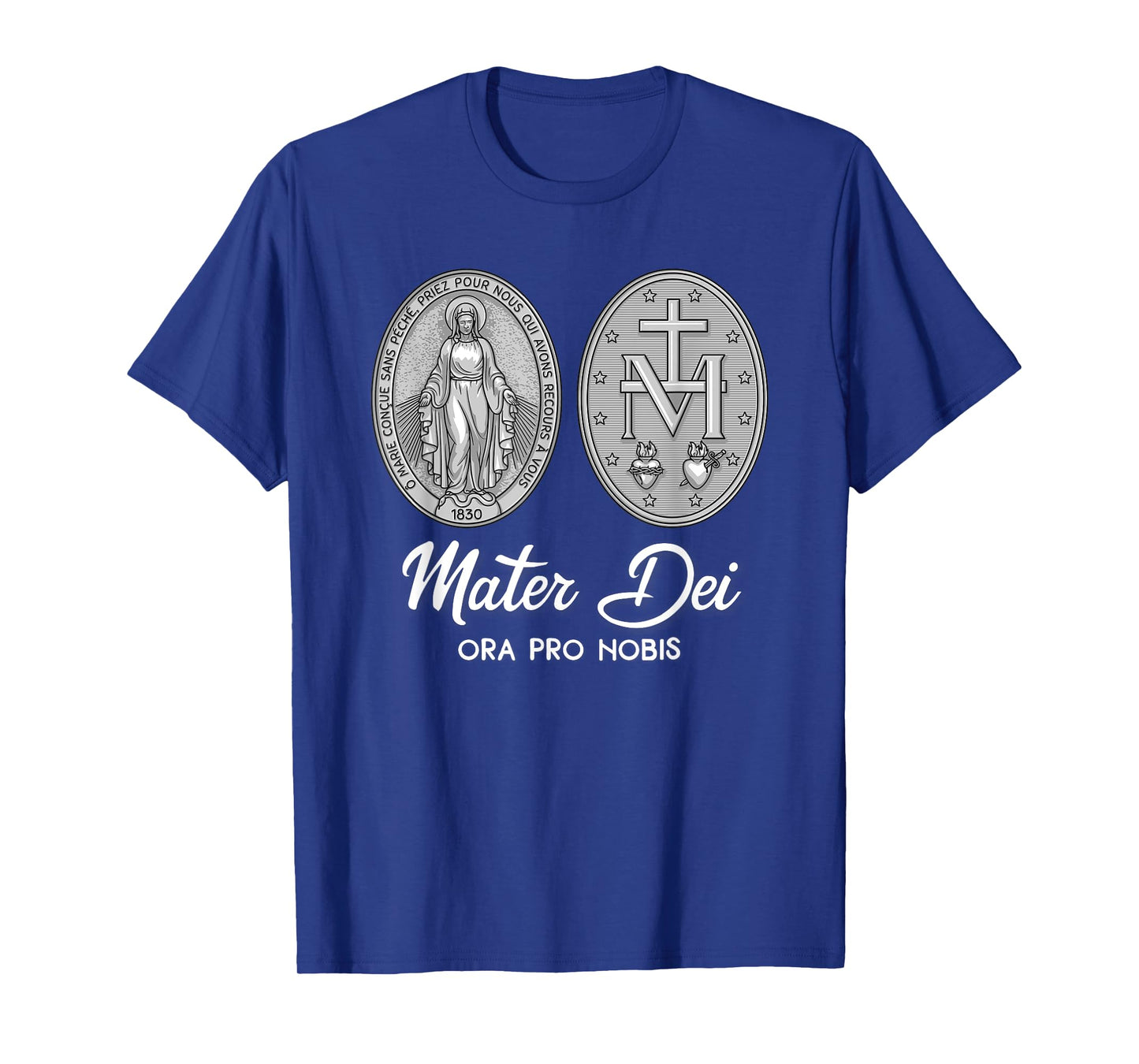 Miraculous Medal Marian Our Lady Catholic T-Shirt