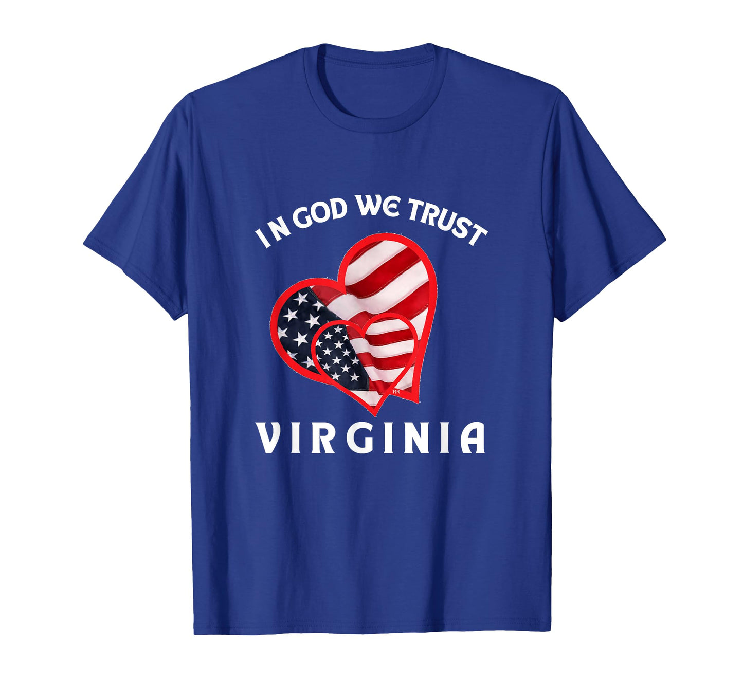 July 4th WE Trust GOD Virginia State T-Shirt