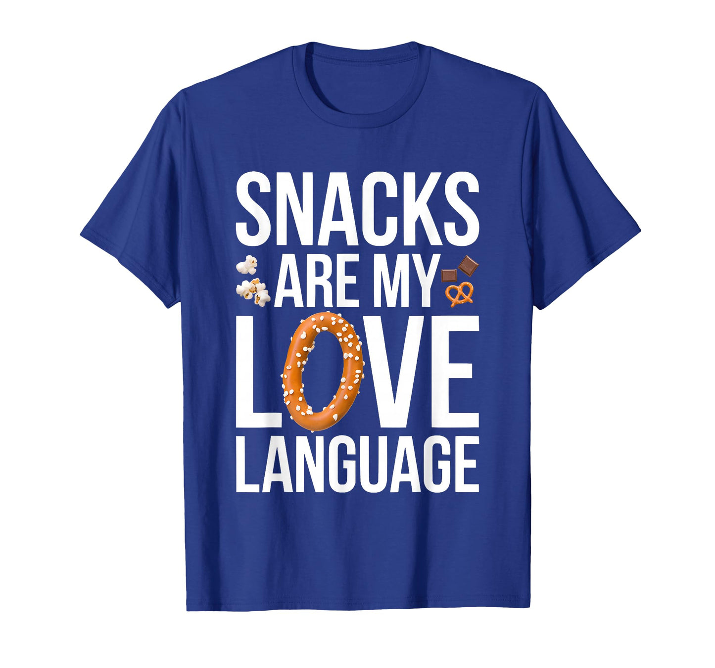 Snacks Are My Love Language Shirt Toddler Valentines Day T-Shirt