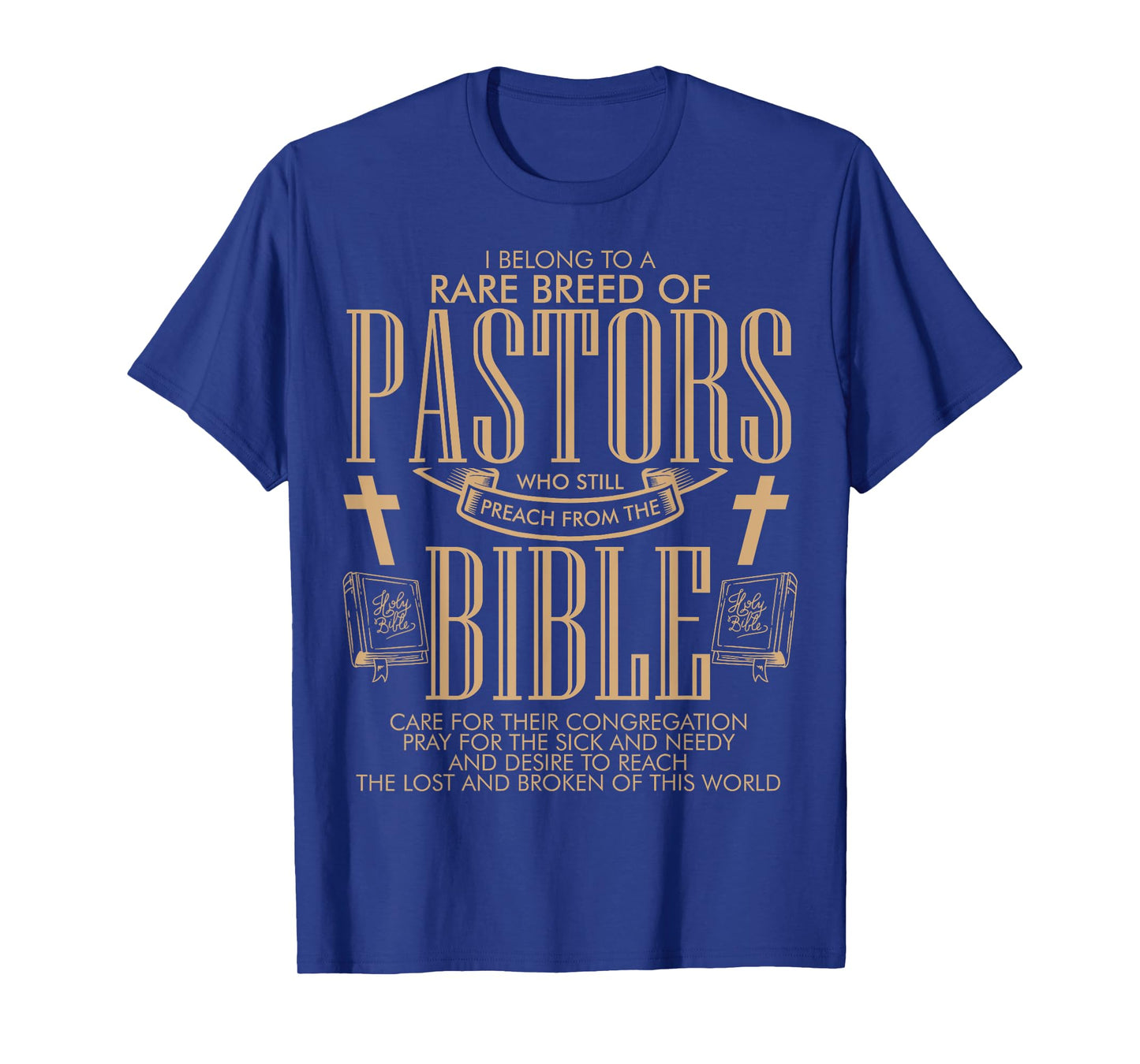 I Belong To A Rare Breed of Pastors and Preachers Saying T-Shirt
