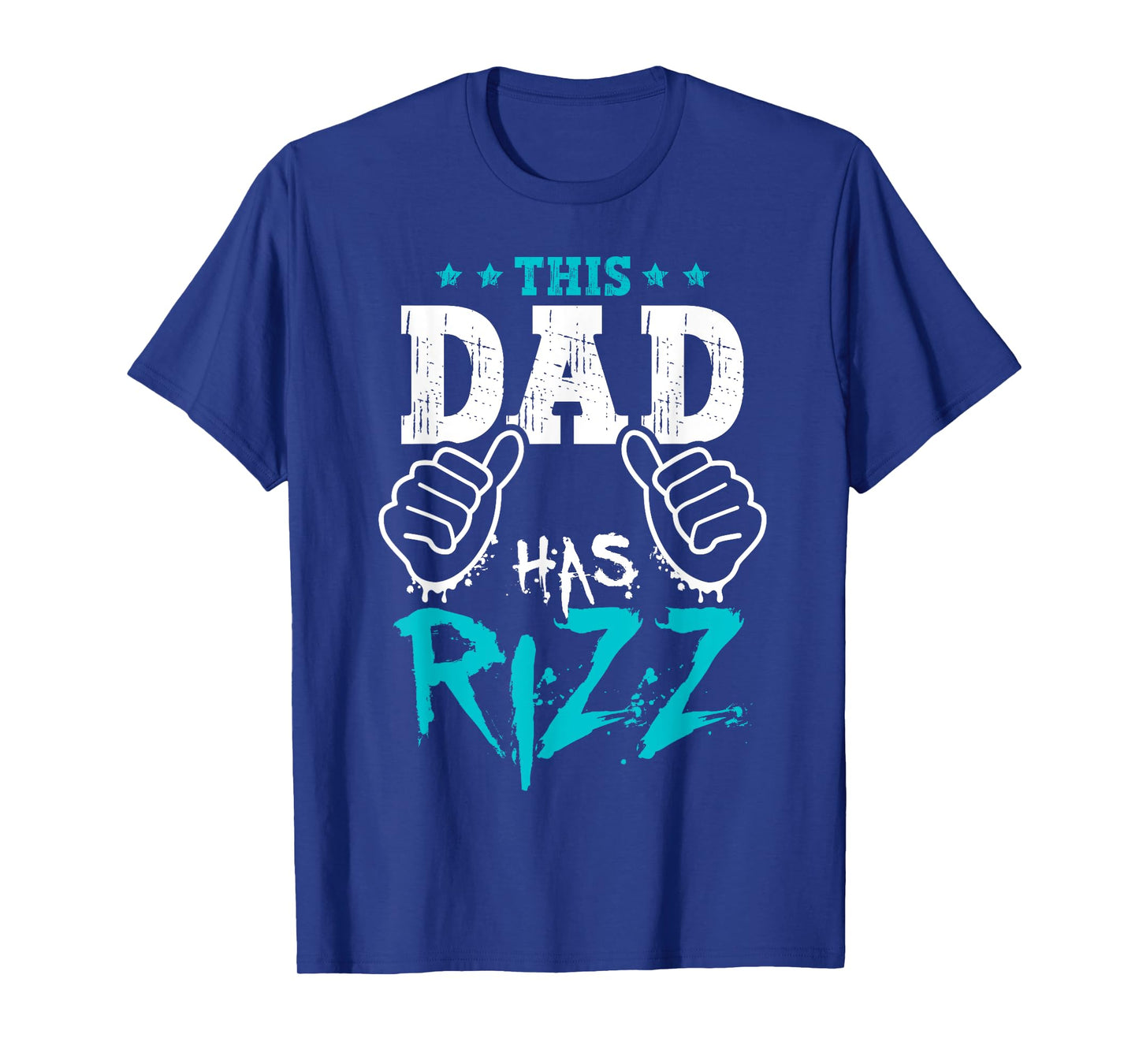 This Dad Has Rizz Meme Funny Rizzler Daddy Fathers Day T-Shirt