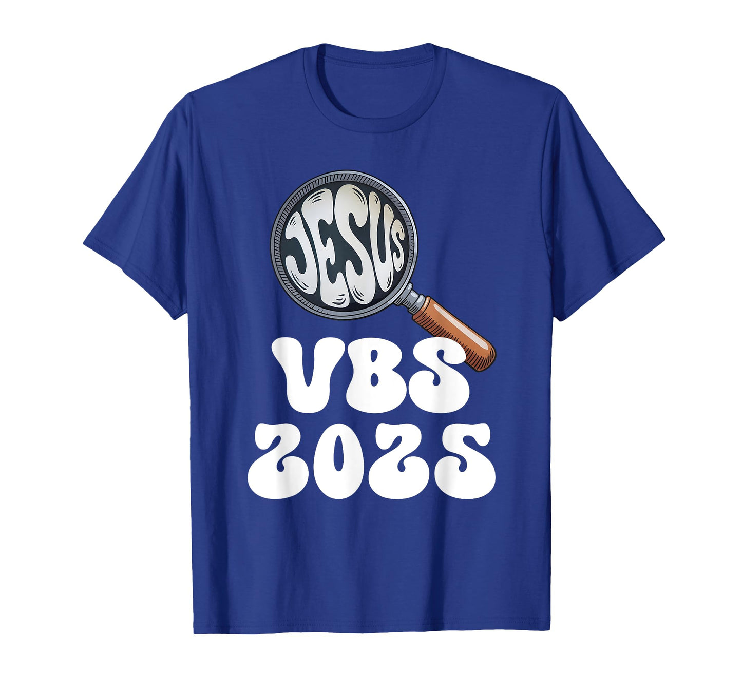 VBS 2025 Vacation Bible School VBS Squad Hand Lens T-Shirt