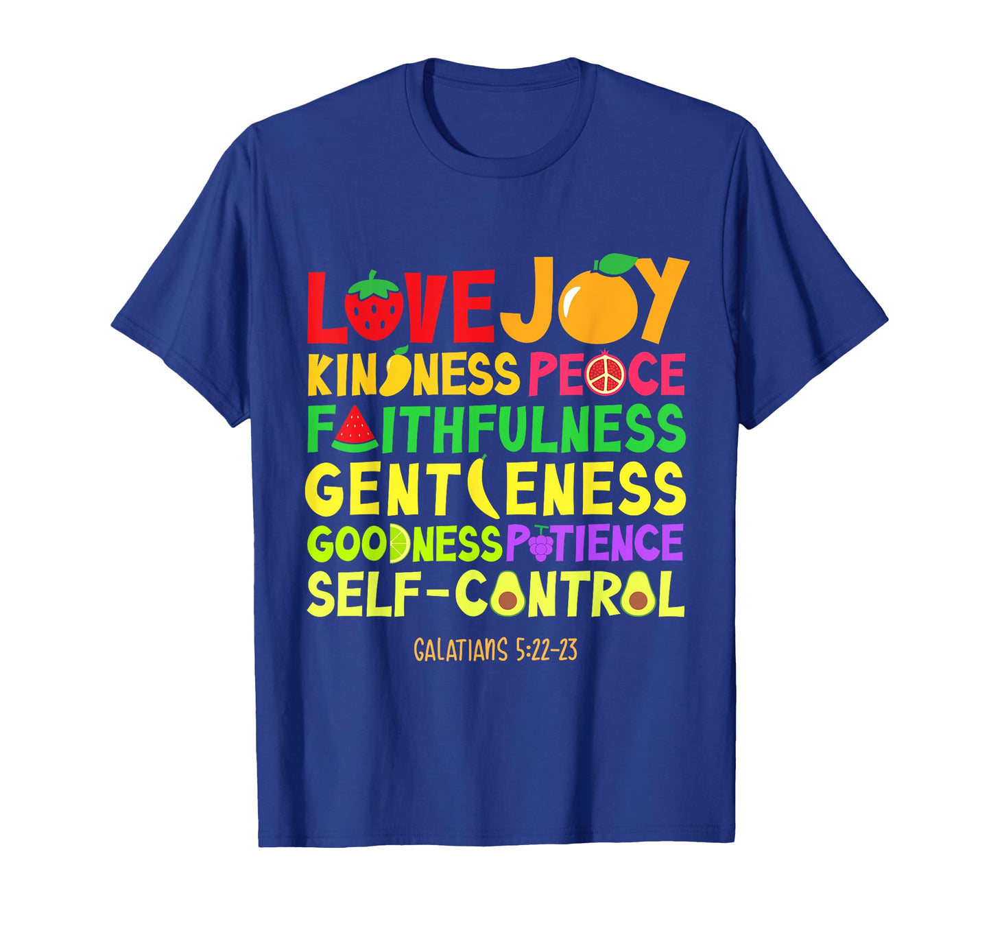 Fruit of Spirits Bible verse Christian shirt T-Shirt