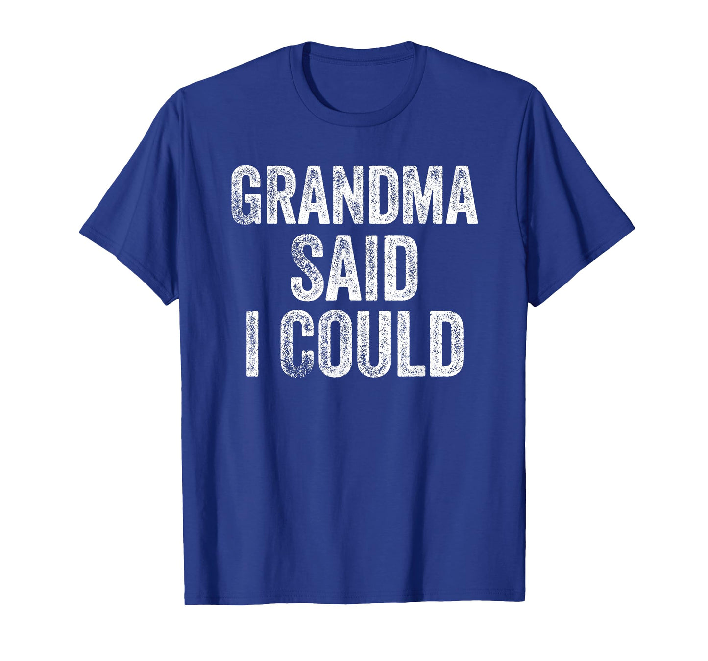 Grandma Said I Could Funny Grandchild Grandson Granddaughter T-Shirt