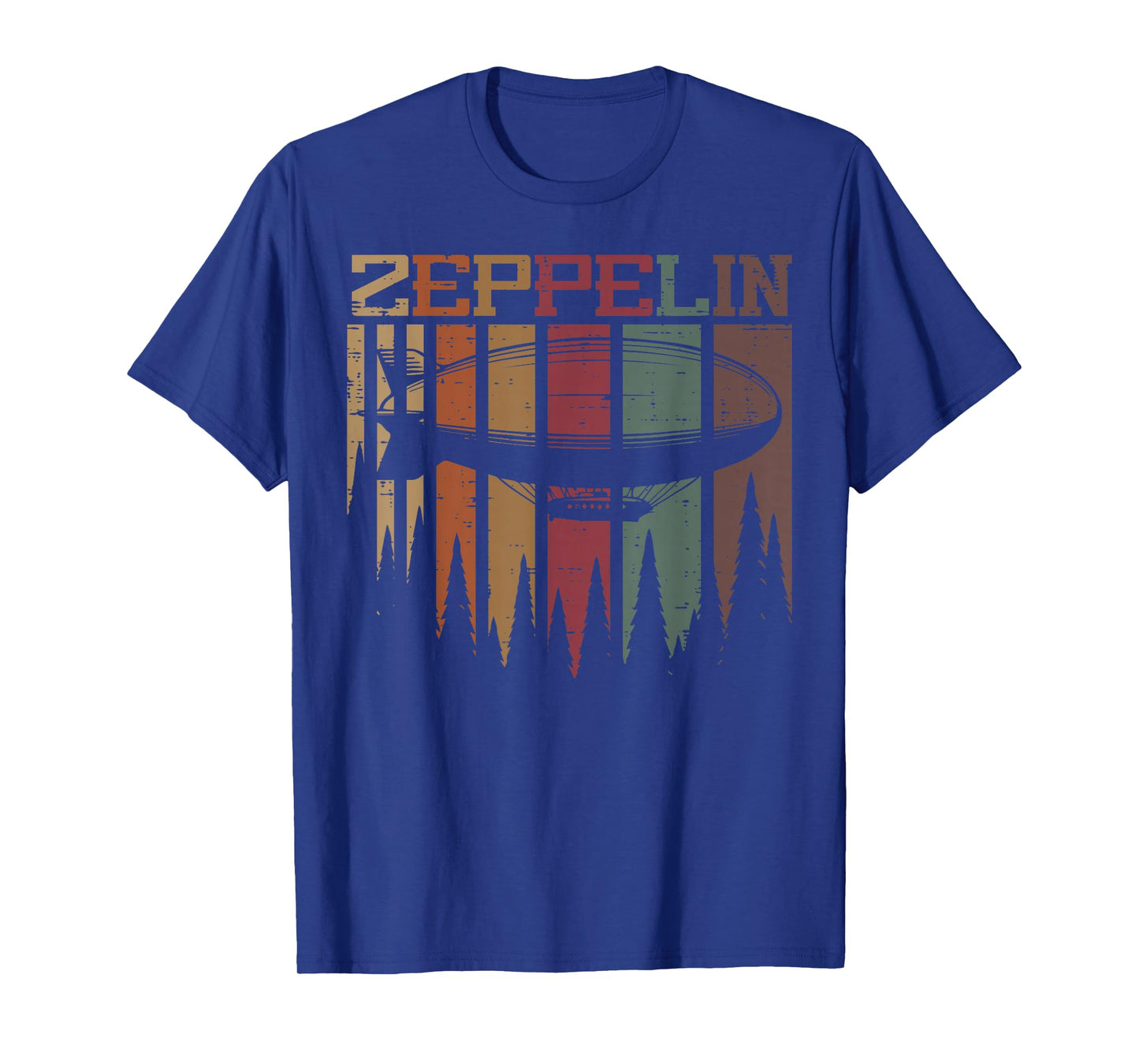 Zeppelin Retro Strips Vintage Airship Men Boys Kids Women T-Shirt