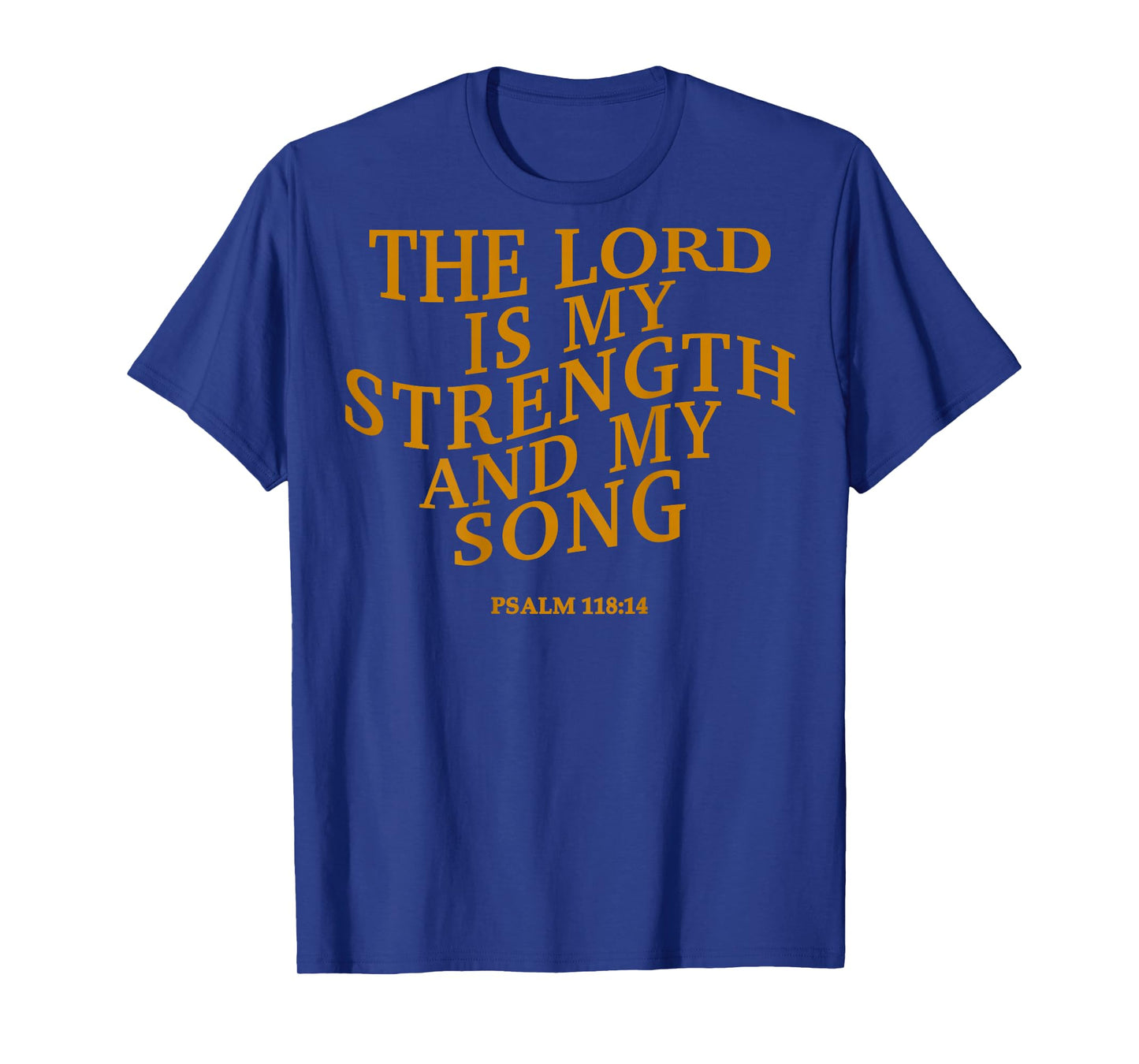 The Lord is My Strength and My Song Christian Jesus God Mom T-Shirt