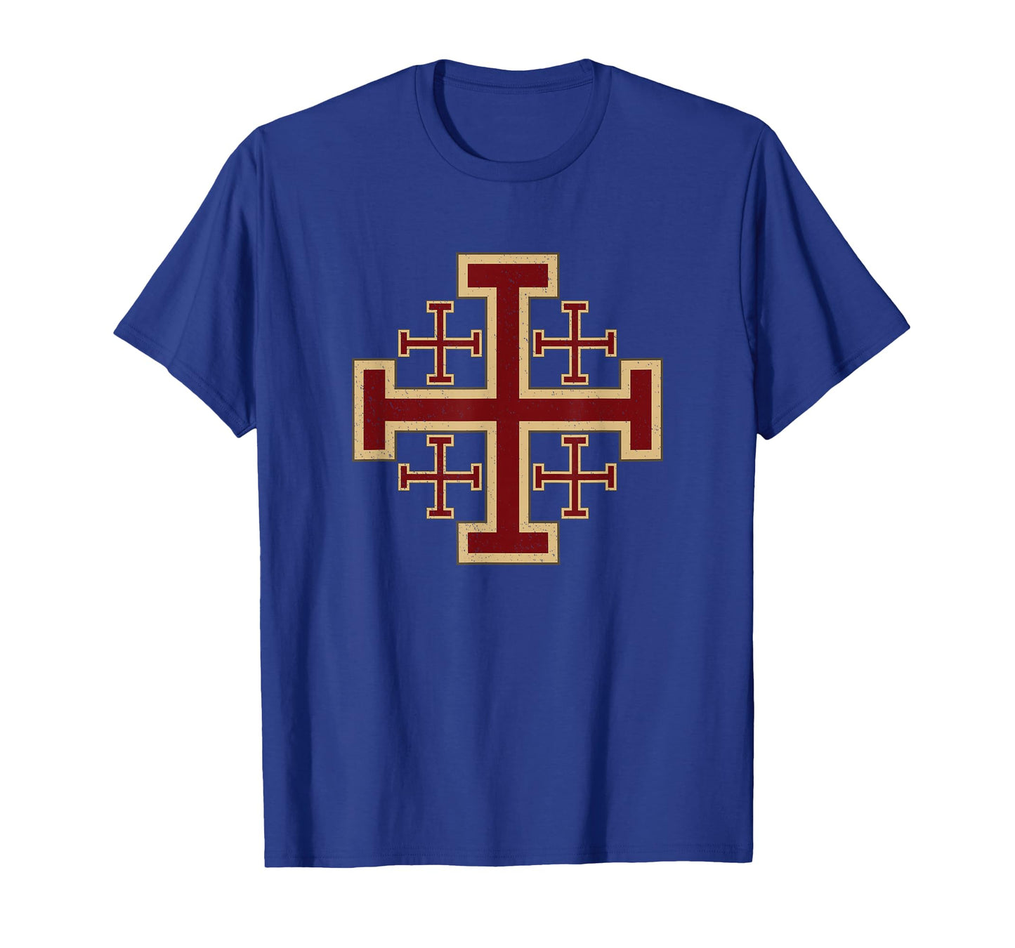 Jerusalem Cross Knights Templar Christian T-Shirt