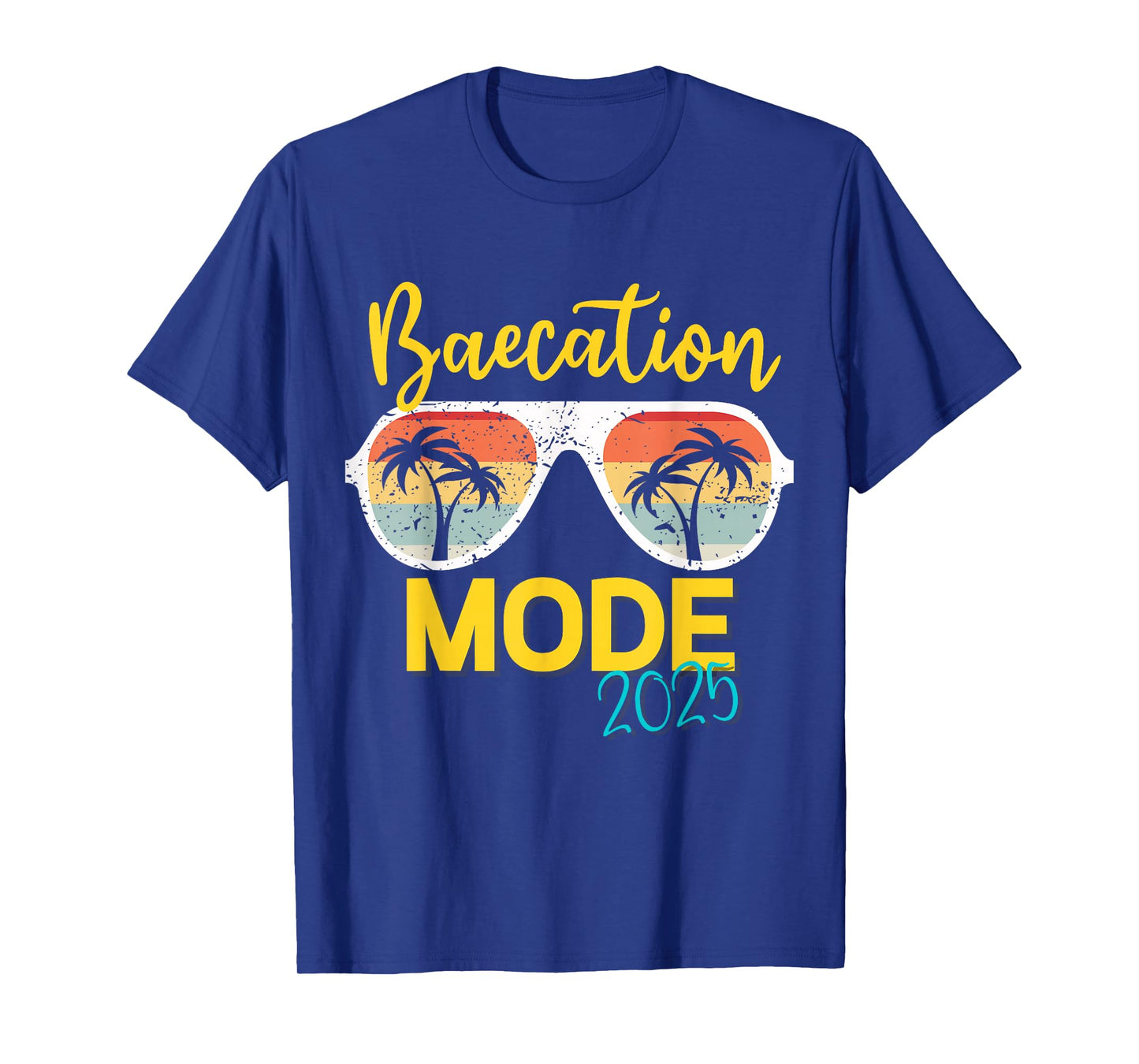 Baecations Mode 2025 Matching Couples Trip Beach Vacation T-Shirt