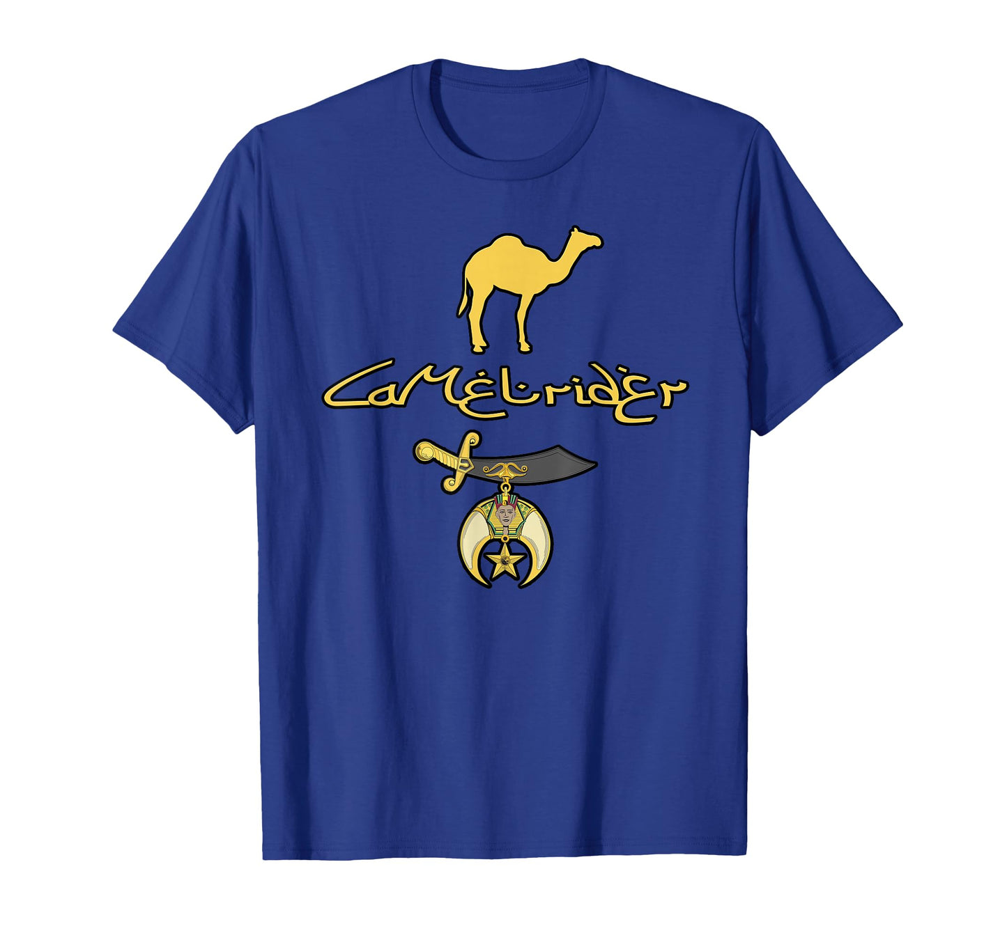 Camel rider Shriner Masonic Symbol Freemason T-shirt T-Shirt