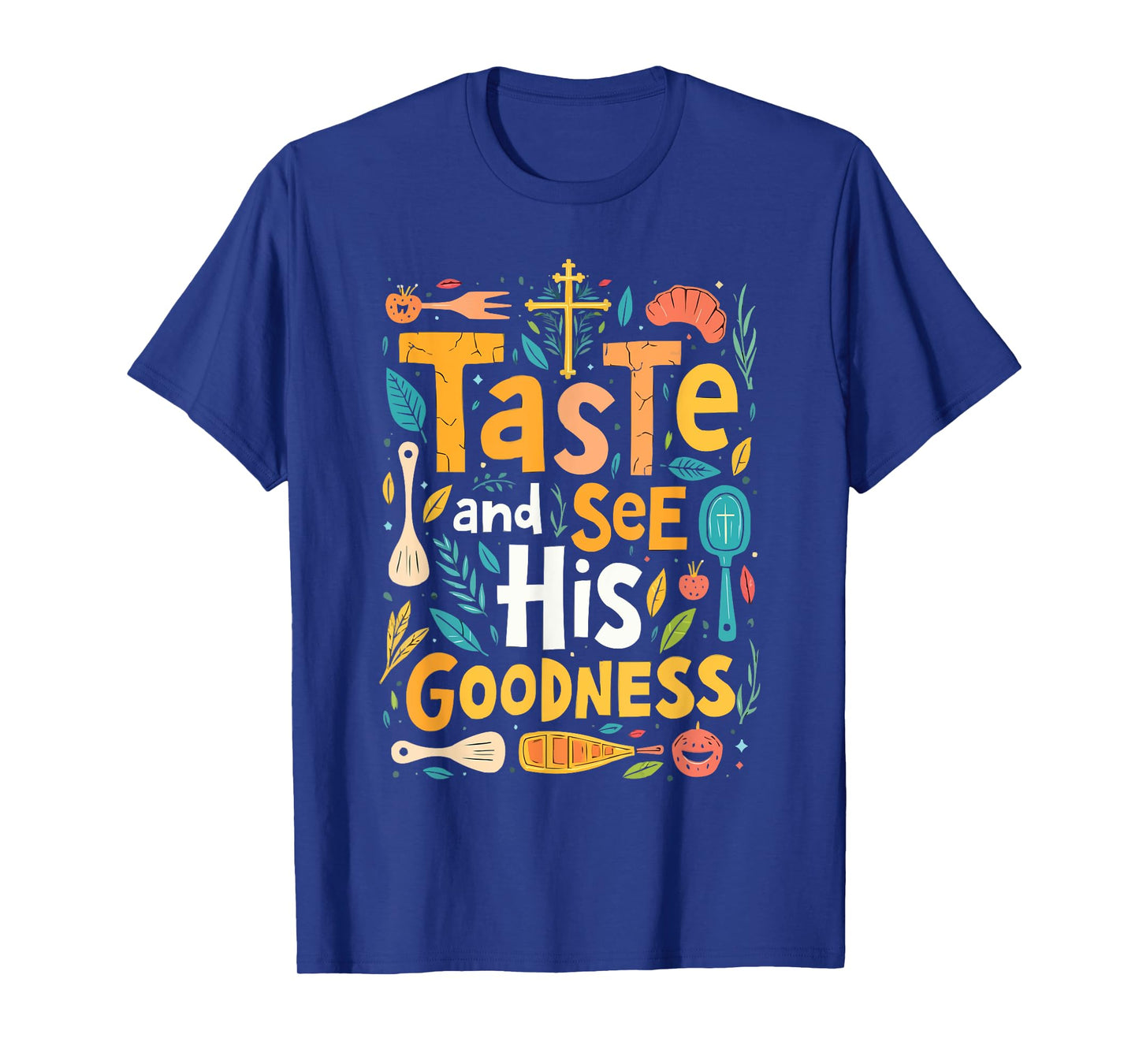 Bible Cooking Christian Believer Religious Jesus Christ T-Shirt