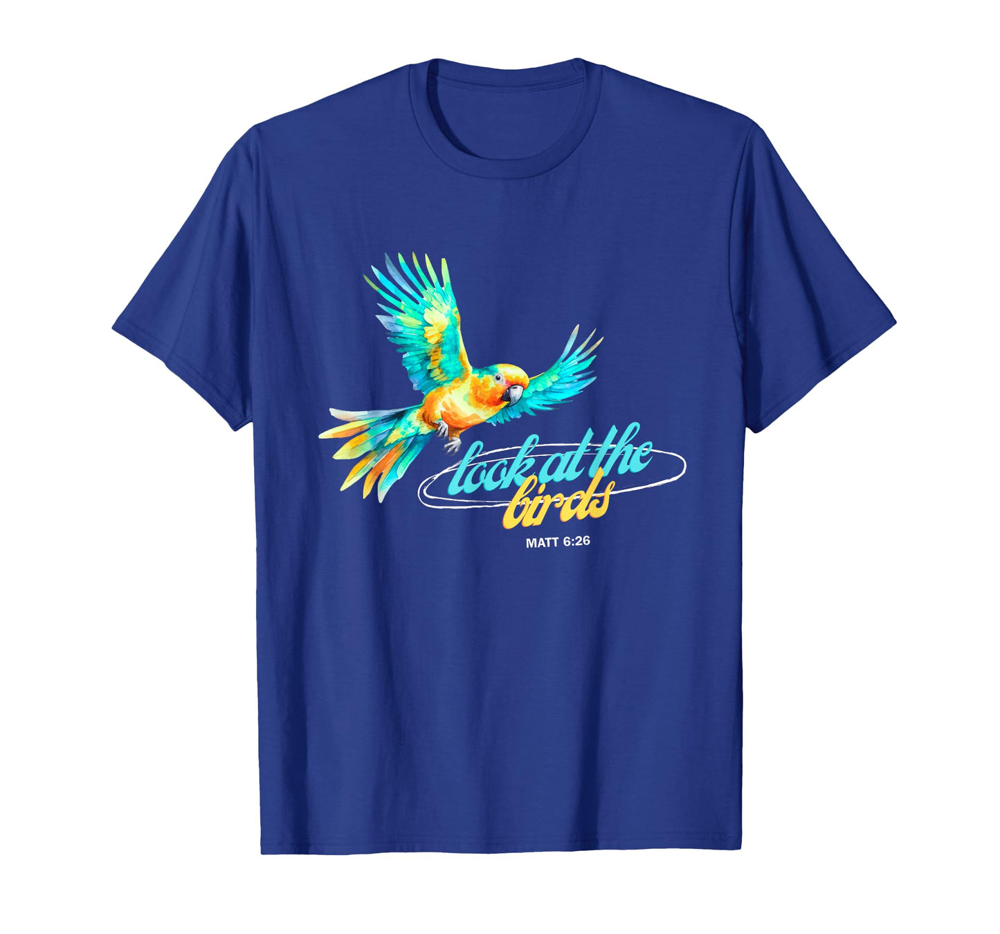 Look at The Birds - Subtle Minimalistic Christian Tee T-Shirt