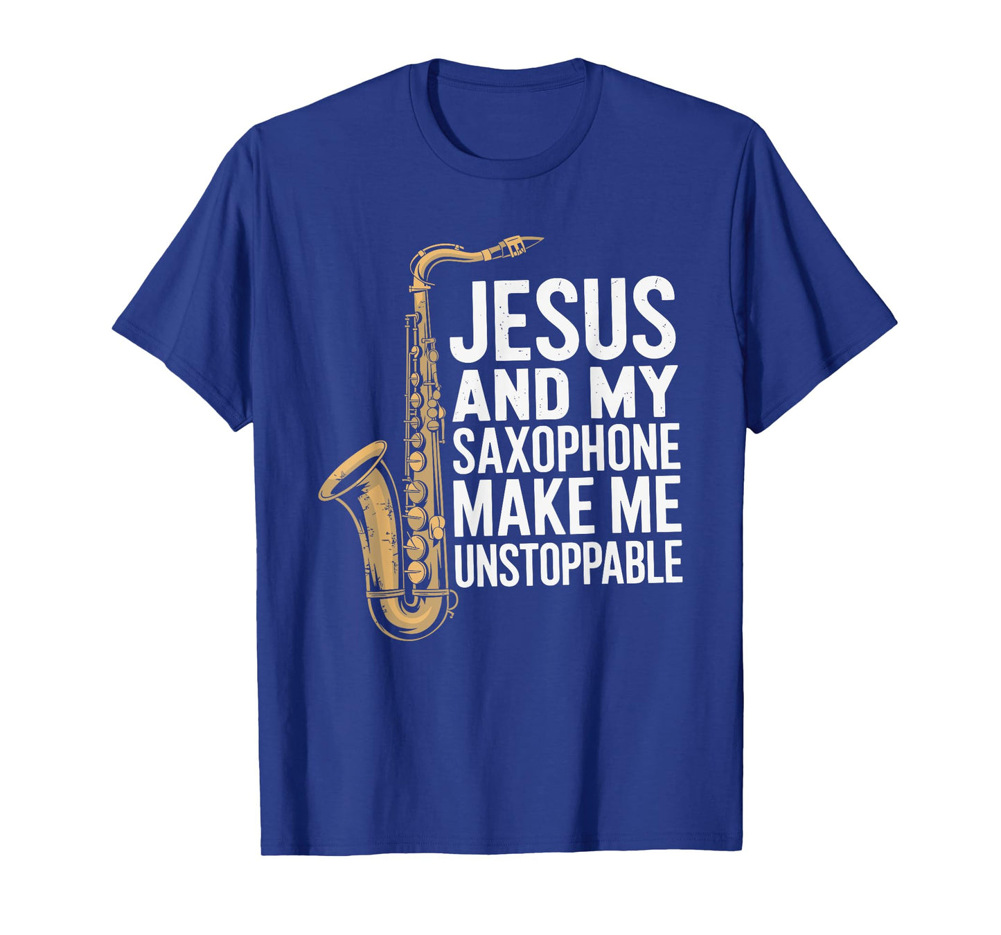 Christian Sax Saxophone Player Design for Jazz Saxophonist T-Shirt