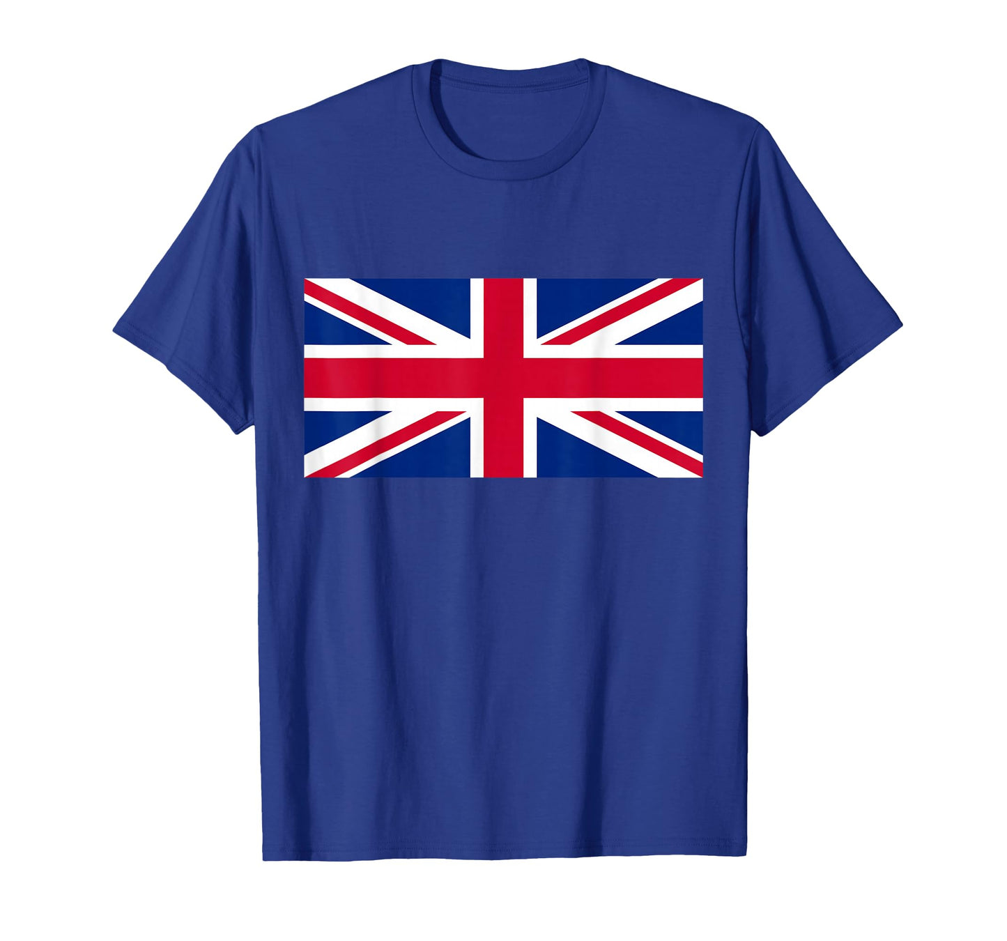 Red White Blue Royal British Union Jack Flag T-Shirt