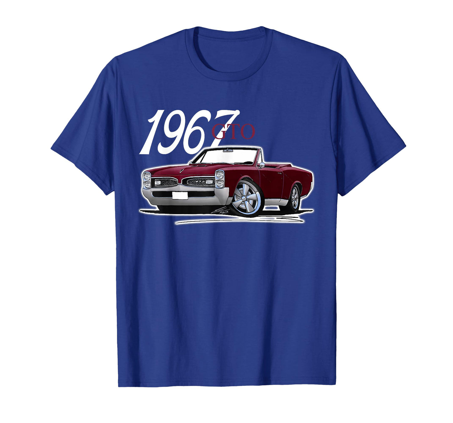 1967 67 GTO Classic Car Old School Muscle Car T-Shirt