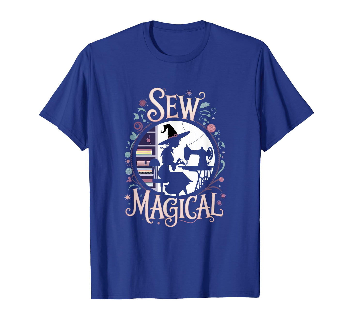 Sew Magical Funny Halloween Sewing T-Shirt